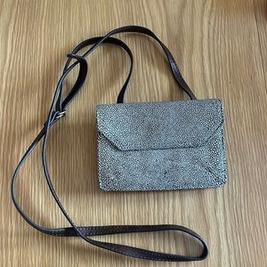 Hobo leather cross body wallet.  Like brand new!